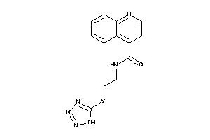 N-[2-(1H-tetrazol-5-ylthio)ethyl]cinchoninamide