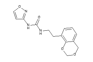 1-[2-(4H-1,3-benzodioxin-8-yl)ethyl]-3-isoxazol-3-yl-urea