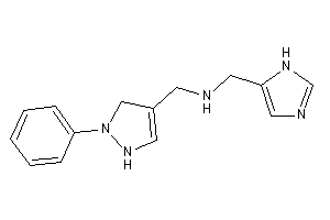 1H-imidazol-5-ylmethyl-[(1-phenyl-3-pyrazolin-4-yl)methyl]amine