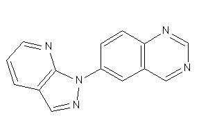 6-pyrazolo[3,4-b]pyridin-1-ylquinazoline