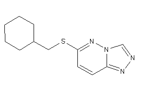 Image of 6-(cyclohexylmethylthio)-[1,2,4]triazolo[3,4-f]pyridazine