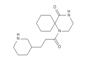 Image of 5-[3-(3-piperidyl)propanoyl]-2,5-diazaspiro[5.5]undecan-1-one