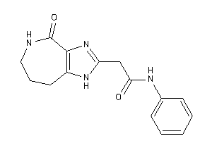 Image of 2-(4-keto-5,6,7,8-tetrahydro-1H-imidazo[4,5-c]azepin-2-yl)-N-phenyl-acetamide