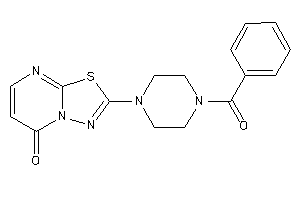 Image of 2-(4-benzoylpiperazino)-[1,3,4]thiadiazolo[3,2-a]pyrimidin-5-one