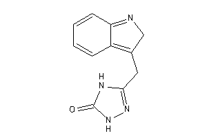 Image of 3-(2H-indol-3-ylmethyl)-1,4-dihydro-1,2,4-triazol-5-one