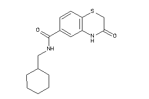 N-(cyclohexylmethyl)-3-keto-4H-1,4-benzothiazine-6-carboxamide