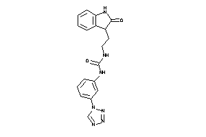 1-[2-(2-ketoindolin-3-yl)ethyl]-3-[3-(tetrazol-1-yl)phenyl]urea