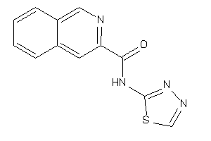 N-(1,3,4-thiadiazol-2-yl)isoquinoline-3-carboxamide