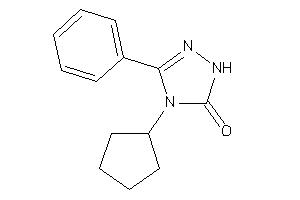 4-cyclopentyl-3-phenyl-1H-1,2,4-triazol-5-one