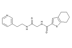 N-[2-keto-2-[2-(3-pyridyl)ethylamino]ethyl]-4,5,6,7-tetrahydrobenzothiophene-2-carboxamide