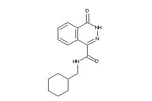 N-(cyclohexylmethyl)-4-keto-3H-phthalazine-1-carboxamide