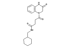 N-(cyclohexylmethyl)-4-keto-4-(3-keto-2,4-dihydroquinoxalin-1-yl)butyramide