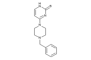 4-(4-benzylpiperazino)-1H-pyrimidine-2-thione