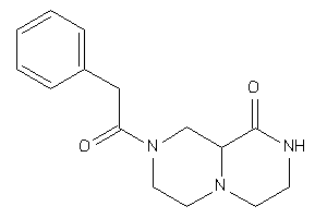 8-(2-phenylacetyl)-3,4,6,7,9,9a-hexahydro-2H-pyrazino[1,2-a]pyrazin-1-one