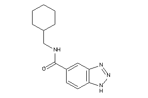 N-(cyclohexylmethyl)-1H-benzotriazole-5-carboxamide