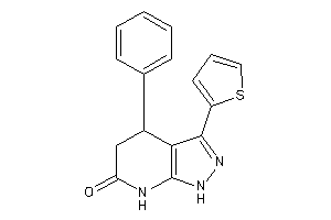 4-phenyl-3-(2-thienyl)-1,4,5,7-tetrahydropyrazolo[3,4-b]pyridin-6-one