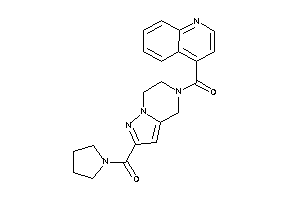 (5-cinchoninoyl-6,7-dihydro-4H-pyrazolo[1,5-a]pyrazin-2-yl)-pyrrolidino-methanone