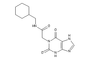 N-(cyclohexylmethyl)-2-(2,6-diketo-3,7-dihydropurin-1-yl)acetamide