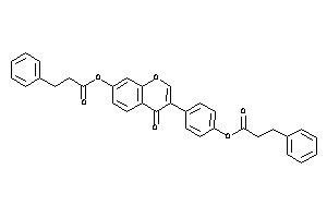 Image of 3-phenylpropionic Acid [4-(7-hydrocinnamoyloxy-4-keto-chromen-3-yl)phenyl] Ester