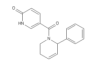 5-(6-phenyl-3,6-dihydro-2H-pyridine-1-carbonyl)-2-pyridone