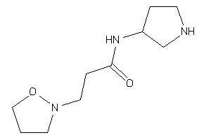 3-isoxazolidin-2-yl-N-pyrrolidin-3-yl-propionamide