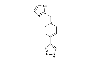 1-(1H-imidazol-2-ylmethyl)-4-(1H-pyrazol-4-yl)-3,6-dihydro-2H-pyridine