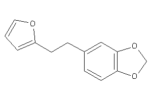 5-[2-(2-furyl)ethyl]-1,3-benzodioxole