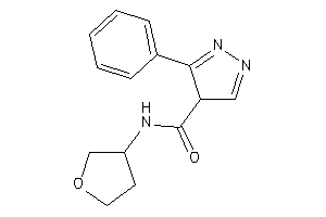 3-phenyl-N-tetrahydrofuran-3-yl-4H-pyrazole-4-carboxamide