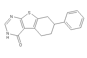 7-phenyl-5,6,7,8-tetrahydro-3H-benzothiopheno[2,3-d]pyrimidin-4-one