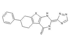 Image of 7-phenyl-2-(1,2,4-triazol-3-ylidene)-5,6,7,8-tetrahydro-1H-benzothiopheno[2,3-d]pyrimidin-4-one