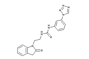 1-[2-(2-ketoindolin-1-yl)ethyl]-3-[3-(tetrazol-1-yl)phenyl]urea