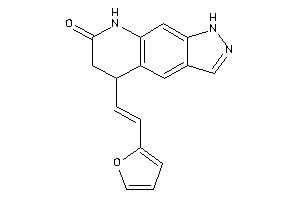 Image of 5-[2-(2-furyl)vinyl]-1,5,6,8-tetrahydropyrazolo[4,3-g]quinolin-7-one