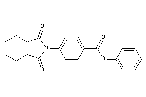 4-(1,3-diketo-3a,4,5,6,7,7a-hexahydroisoindol-2-yl)benzoic Acid Phenyl Ester