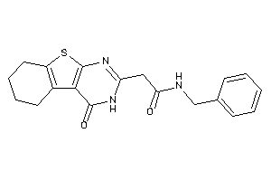 N-benzyl-2-(4-keto-5,6,7,8-tetrahydro-3H-benzothiopheno[2,3-d]pyrimidin-2-yl)acetamide