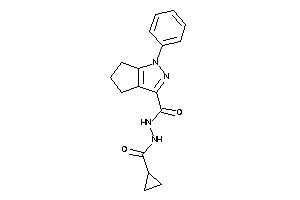 N'-(cyclopropanecarbonyl)-1-phenyl-5,6-dihydro-4H-cyclopenta[c]pyrazole-3-carbohydrazide