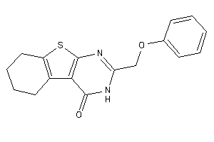 2-(phenoxymethyl)-5,6,7,8-tetrahydro-3H-benzothiopheno[2,3-d]pyrimidin-4-one