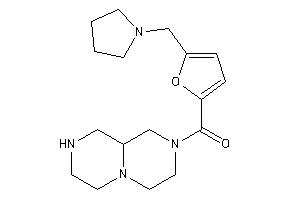 Image of 1,2,3,4,6,7,9,9a-octahydropyrazino[1,2-a]pyrazin-8-yl-[5-(pyrrolidinomethyl)-2-furyl]methanone