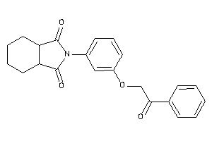 2-(3-phenacyloxyphenyl)-3a,4,5,6,7,7a-hexahydroisoindole-1,3-quinone