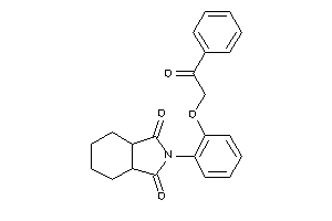 2-(2-phenacyloxyphenyl)-3a,4,5,6,7,7a-hexahydroisoindole-1,3-quinone