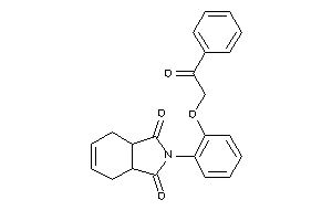 2-(2-phenacyloxyphenyl)-3a,4,7,7a-tetrahydroisoindole-1,3-quinone