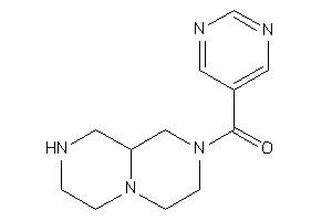1,2,3,4,6,7,9,9a-octahydropyrazino[1,2-a]pyrazin-8-yl(5-pyrimidyl)methanone