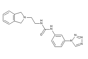 1-(2-isoindolin-2-ylethyl)-3-[3-(tetrazol-1-yl)phenyl]urea