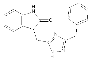 3-[(3-benzyl-1H-1,2,4-triazol-5-yl)methyl]oxindole