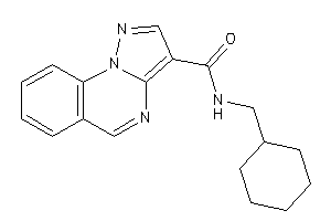 N-(cyclohexylmethyl)pyrazolo[1,5-a]quinazoline-3-carboxamide