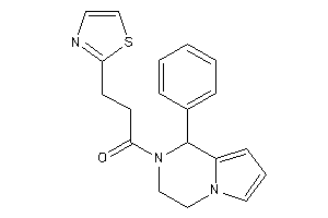 1-(1-phenyl-3,4-dihydro-1H-pyrrolo[1,2-a]pyrazin-2-yl)-3-thiazol-2-yl-propan-1-one