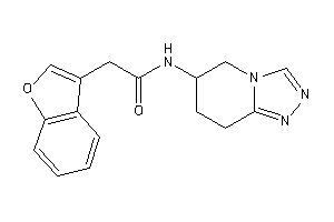 2-(benzofuran-3-yl)-N-(5,6,7,8-tetrahydro-[1,2,4]triazolo[4,3-a]pyridin-6-yl)acetamide