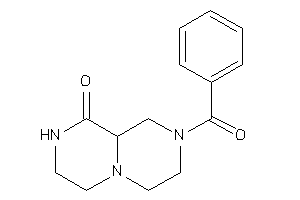 2-benzoyl-3,4,6,7,8,9a-hexahydro-1H-pyrazino[1,2-a]pyrazin-9-one