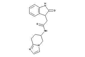 2-(2-ketoindolin-3-yl)-N-(5,6,7,8-tetrahydroimidazo[1,2-a]pyridin-6-yl)acetamide