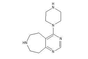4-piperazino-6,7,8,9-tetrahydro-5H-pyrimido[4,5-d]azepine