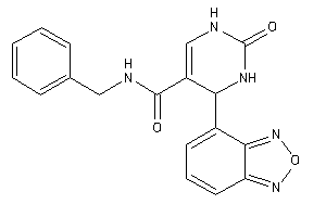 4-benzofurazan-4-yl-N-benzyl-2-keto-3,4-dihydro-1H-pyrimidine-5-carboxamide